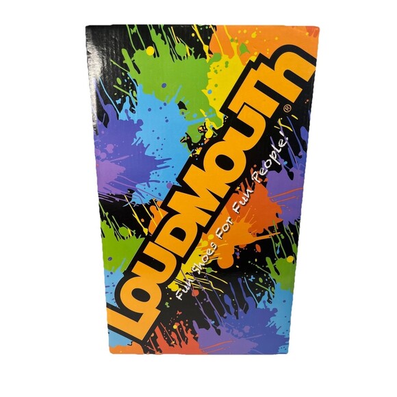 Loudmouth 10.5 Men’s Logan Driving Loafers Leather Bora Tropical Botanical NIB - Picture 13 of 14